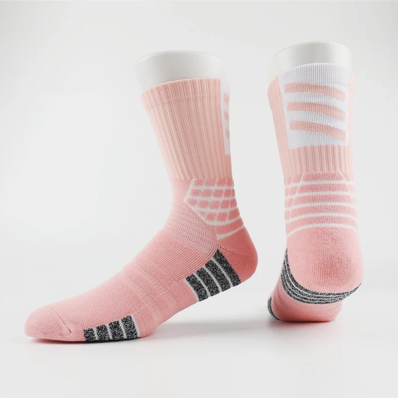 Basketball Ball Men Sock Sports Breathable Women Compression Running Riding Cycling Knee high Basketball Biking Hockey Soccer