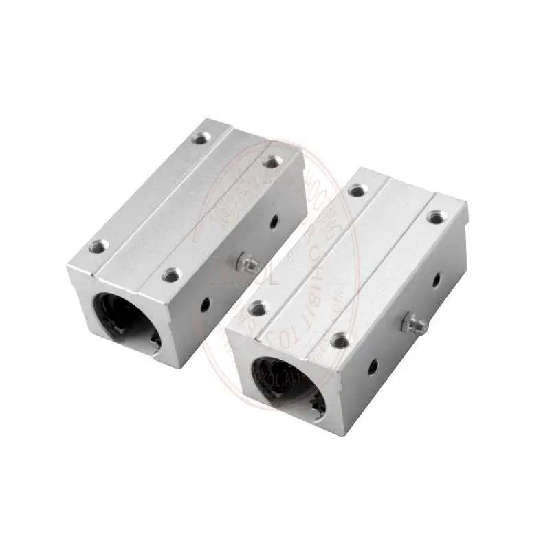Фото SBR10UU SBR12UU SBR16UU SBR20UU SBR25UU Блок линейных шарикоподшипников Ползунок стальной клетки для направляющей фрезерного станка с ЧПУ №3