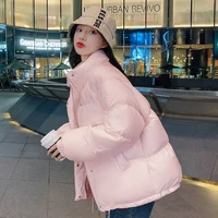 2021 new bread jacket short anti season down cotton padded jacket cotton padded jacket women korean style loose winter jacket