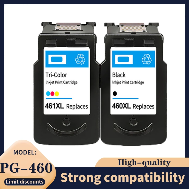 

For Canon pg-460 cl-461 PG 460 CL 461 Compatible Ink Cartridge For Canon 460XL 461XL PG460 Pixma TS5340 TS7440 Printer