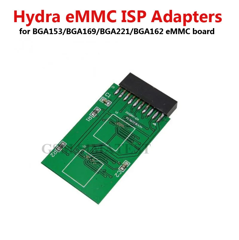 2022 NEW ORIGINAL HYDRA eMMC ISP Adapters Tool BGA153 BGA169 BGA221 BGA162 Break Out Board |