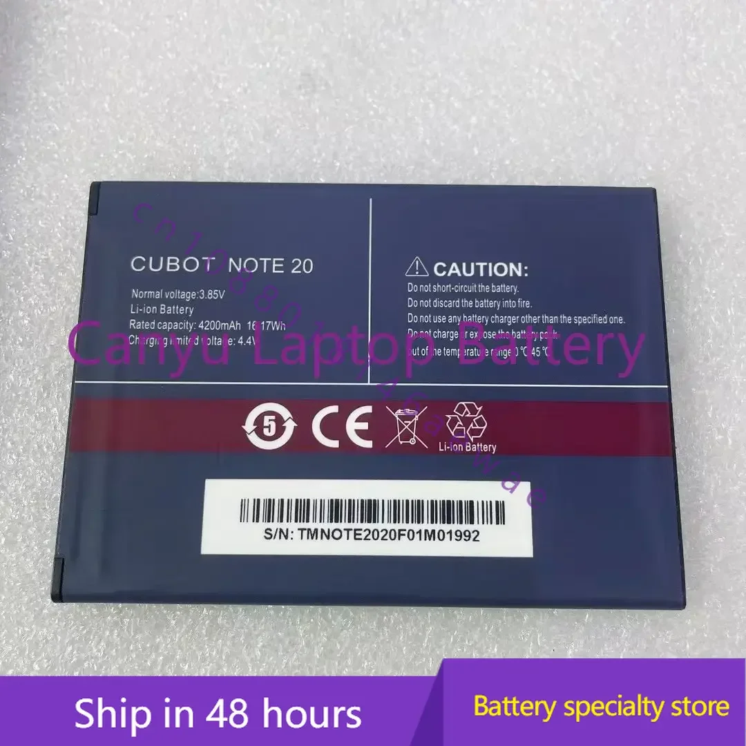 100% 4200 мАч аккумулятор для Cubot Note 20 /Note Pro мобильный телефон высококачественные