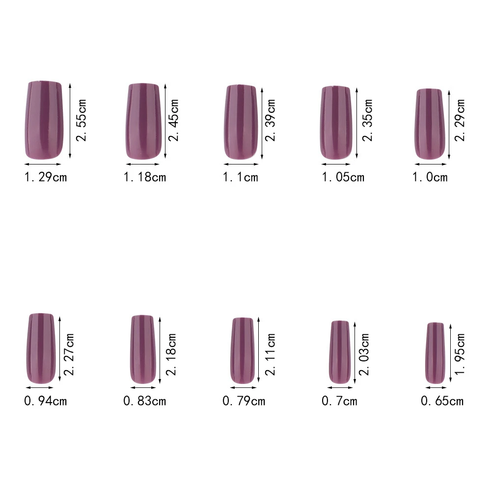 Оптовая цена распродажа дешевый скраб 24 шт./компл. накладные ногти для женщин шт.