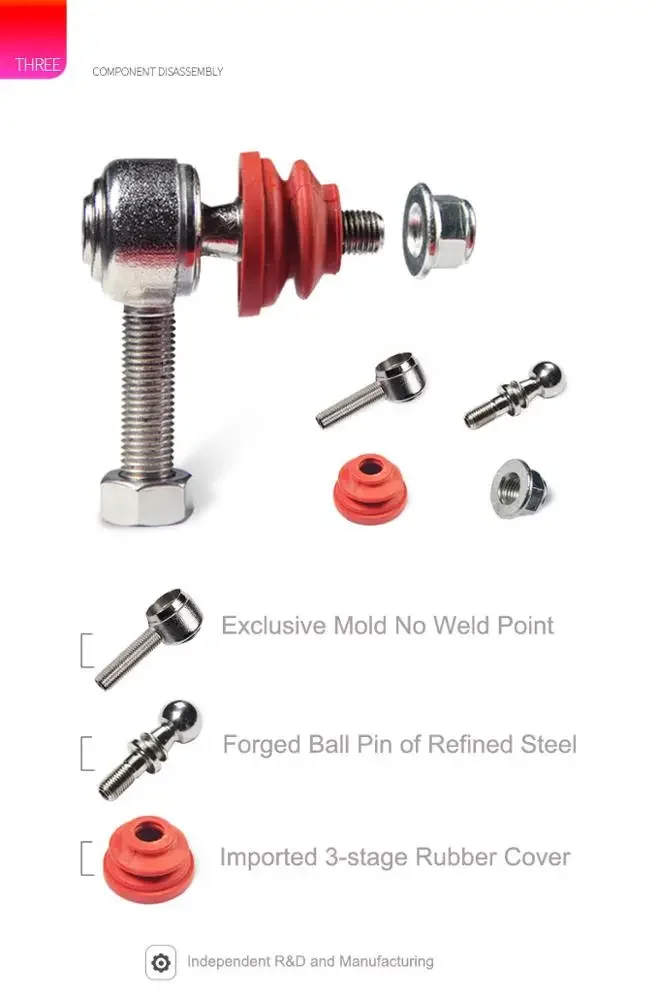 Регулируемый стабилизатор с шаровой головкой Endlinks для BMW 3 серии E90/E91/E92/E93/F30/F31/F34/F35