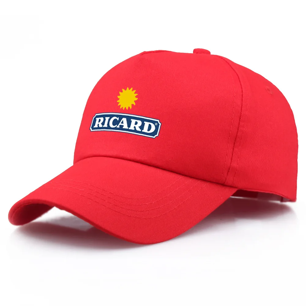 ​New Ricard Baseball Caps For Men Hip Hop Caps Unisex Print Classic Cotton Caps Teen Outdoor Sports Hat Girl Boy Bob hats images - 6