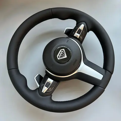 Кожаное рулевое колесо MT Auto M для BMW F30 F32 F10 F20 F07 F01 E46 E60 E90 M3 M5