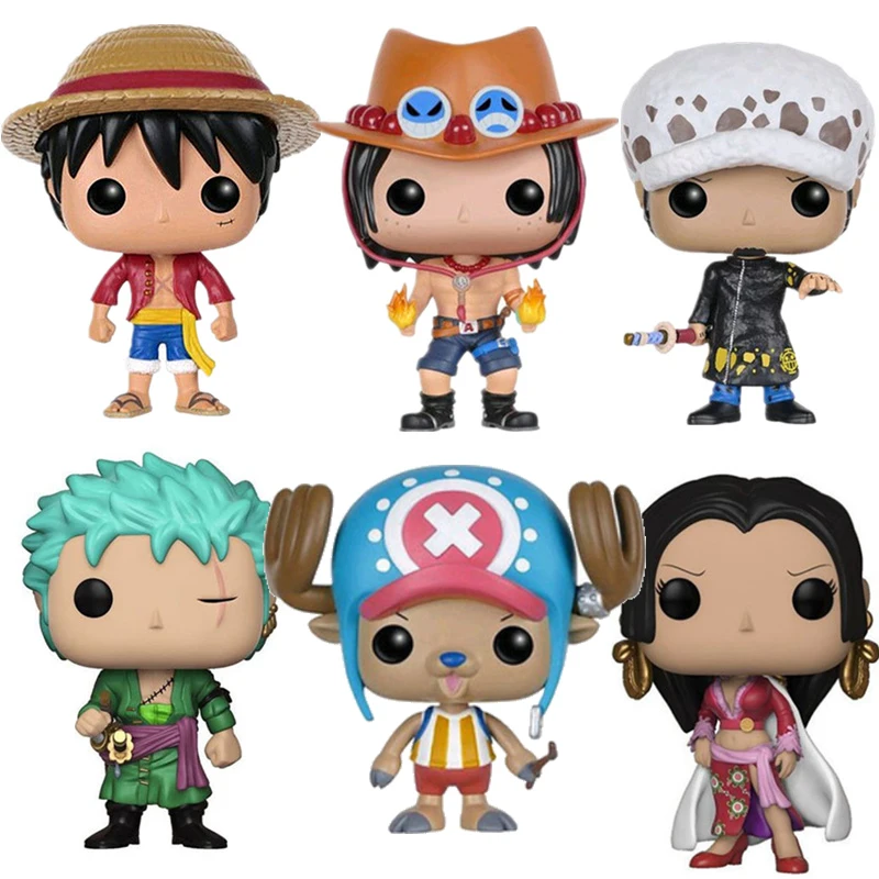 

Bandai One Piece Figure Zoro Luffy Ace Brook Franky Chopper Luo luffytaro Nami Hancock Action Figure Model Toys Gift For Kids