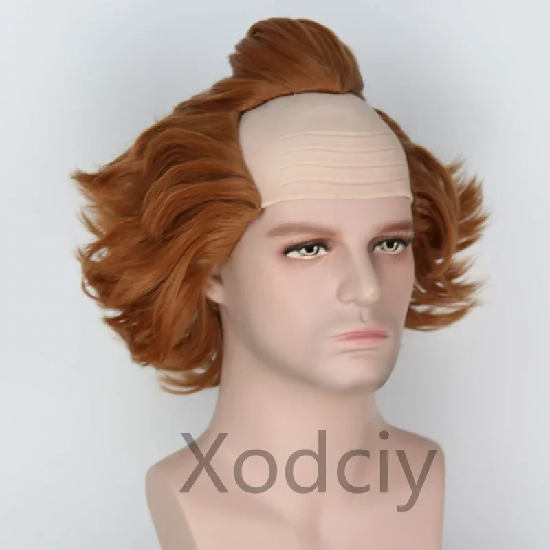 Фильм Стивен Кинг Это Пеннивайз Клоун Джокер Парик Косплей Коричневые Короткие