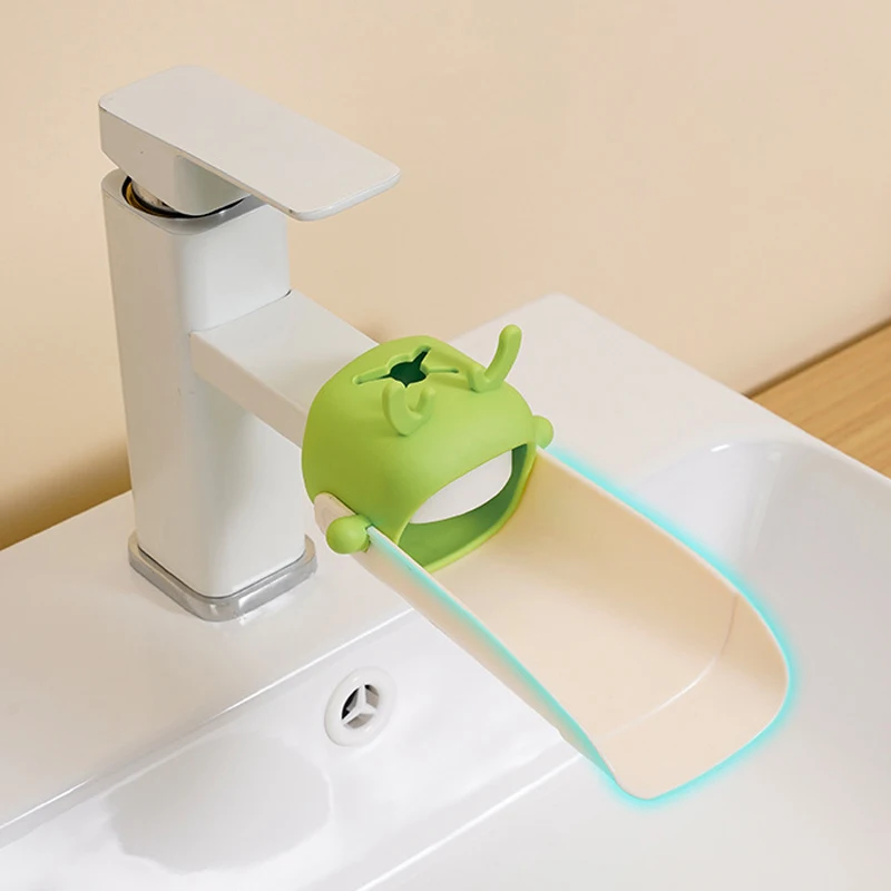 Детский удлинитель для смесителя с кроликом ванной комнаты экономия воды