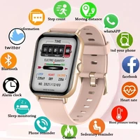 lige voice assistant smart watch men 2022 full touch dial call fitness tracker waterproof men smartwatch women for android ios