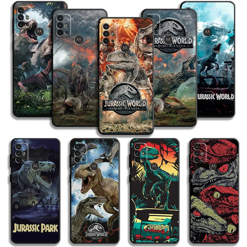

Jurassic Park Dinosaur Phone Case For Motorola G31 E6s G8 Plus Power G30 20 30 Pro G60 G22 G9 Play G Stylus 2022 Back Cover