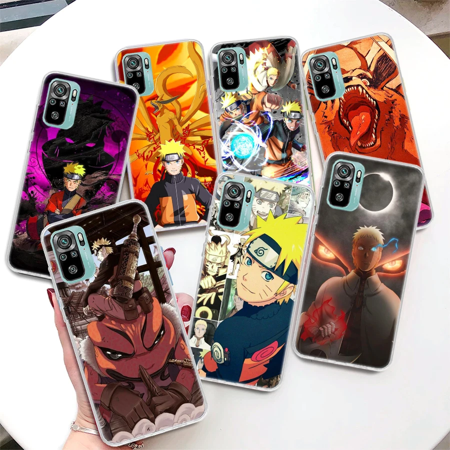 

Naruto Anime Uzumaki Coque Phone Case For Xiaomi Redmi 10 9 9A 9C 9T 8 8A 7 7A 10A 10C Prime 6 6A K20 K30 K40 Pro S2 Soft Cover