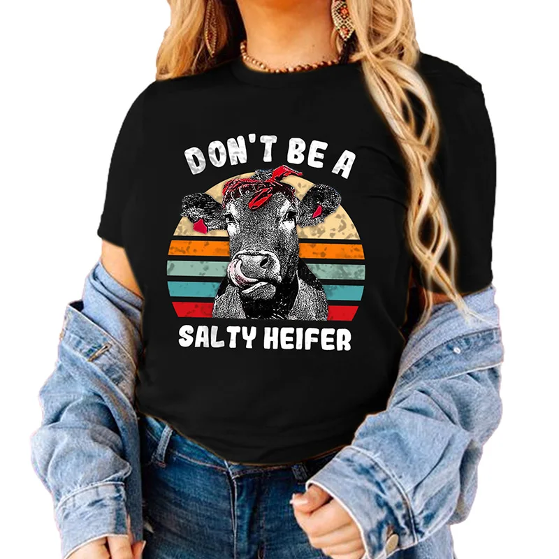 

Женская свободная футболка с коротким рукавом и круглым вырезом