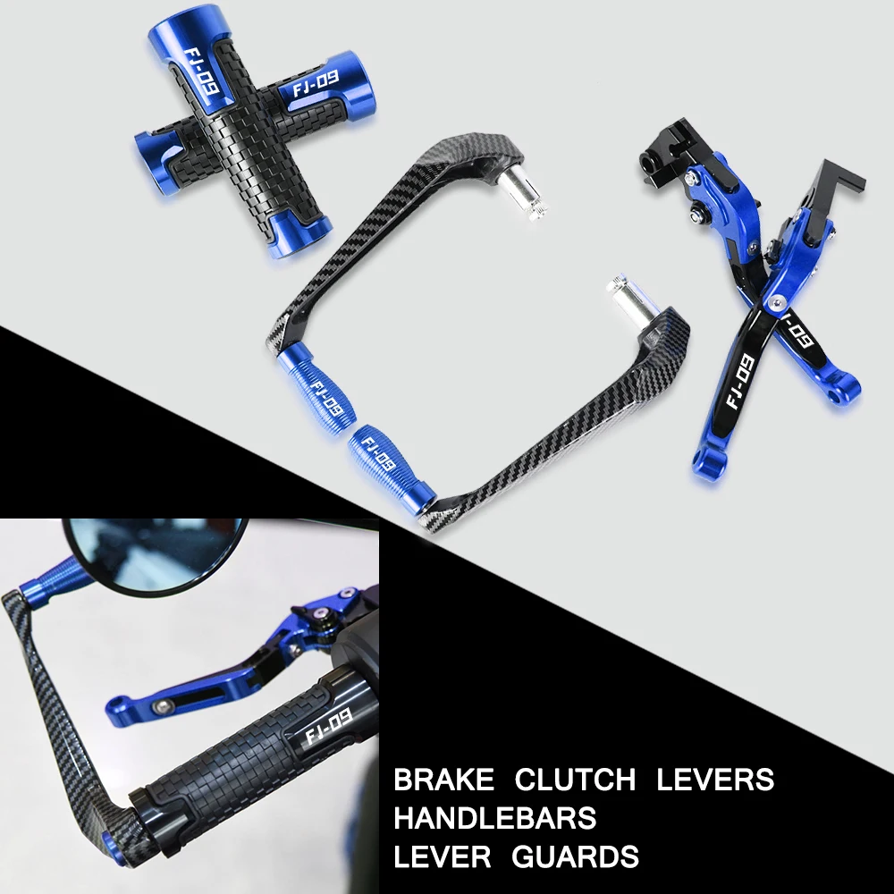

Motorcycle For YAMAHA FJ09 13-21 brakes Extendable Clutch Levers Handle Bar Lever Guards FJ 09 15 2014 2016 2017 2018 2019 2020