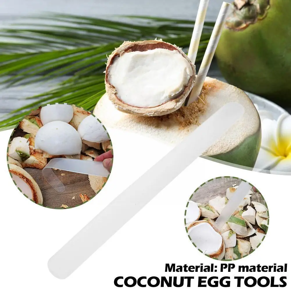 Digging Coconut Tool Plastic Coconut Meat Remover Washable Shaving Egg Fruit Tools Cutter Knife Coconut Coconut Soft N2Z0
