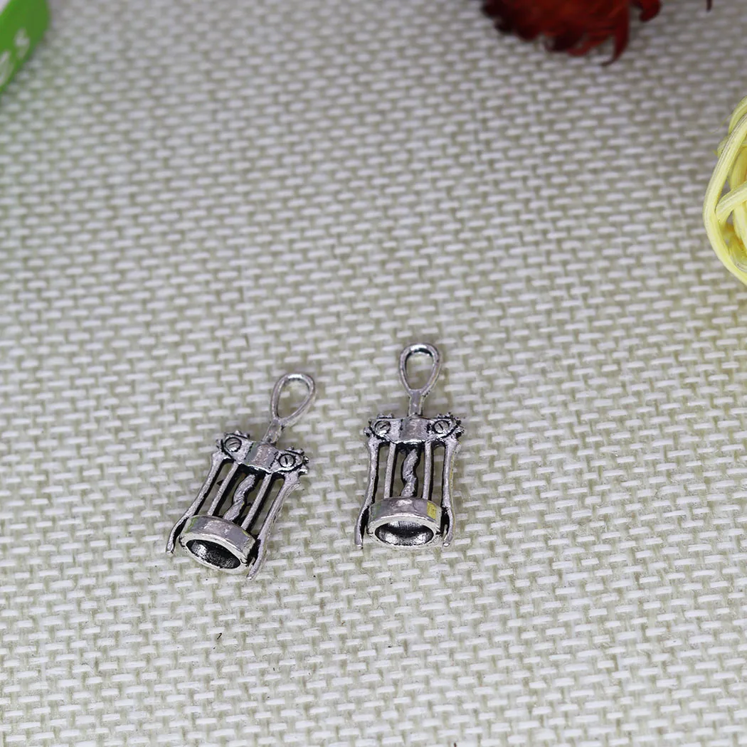 10 шт./ot Подвеска для открывания коктейлей в виде винограда, аксессуары для брелоков, оптовая продажа 26x9 мм