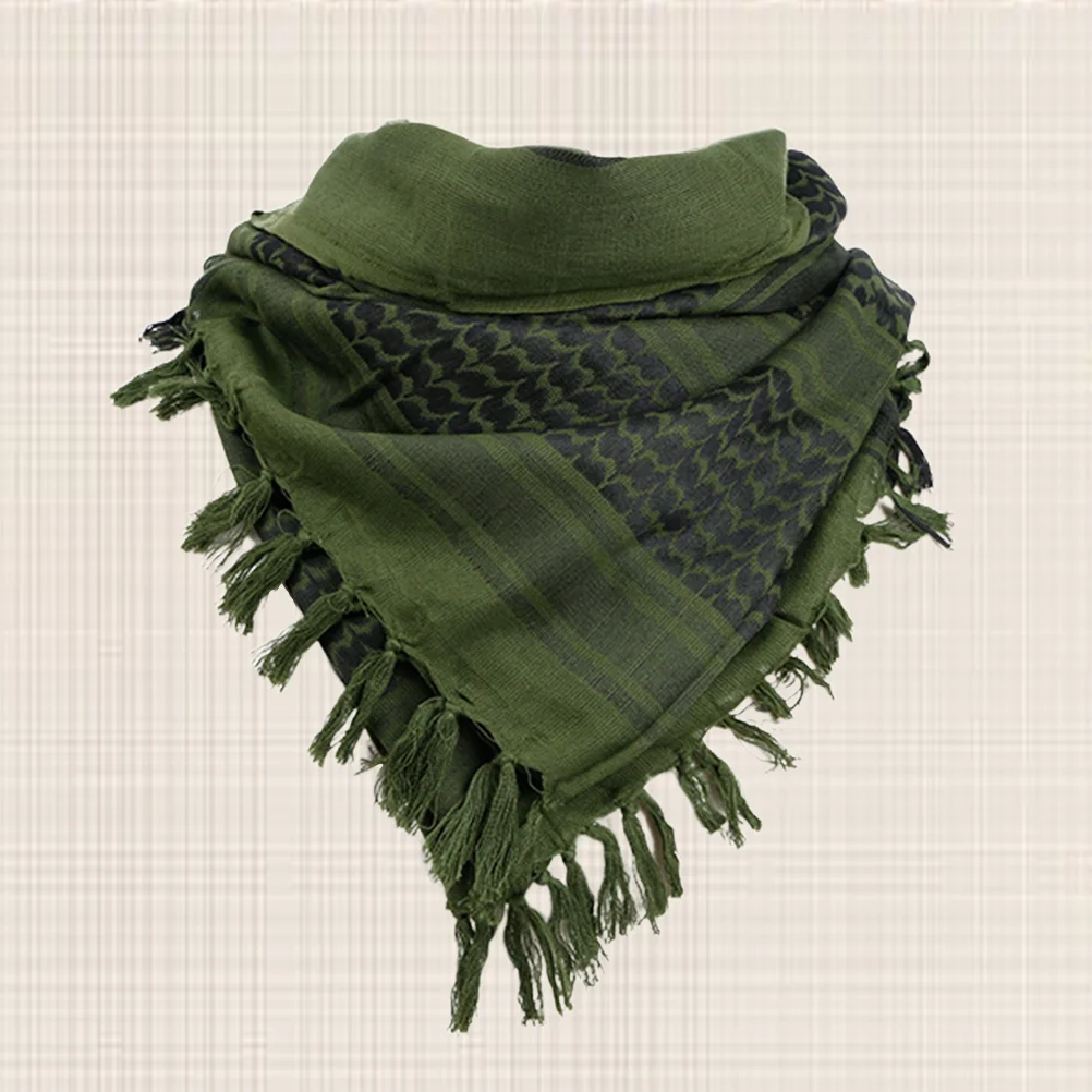 

1PC Cotton Square Breathable Comfortable Palestine Scarf for Unisex Travel