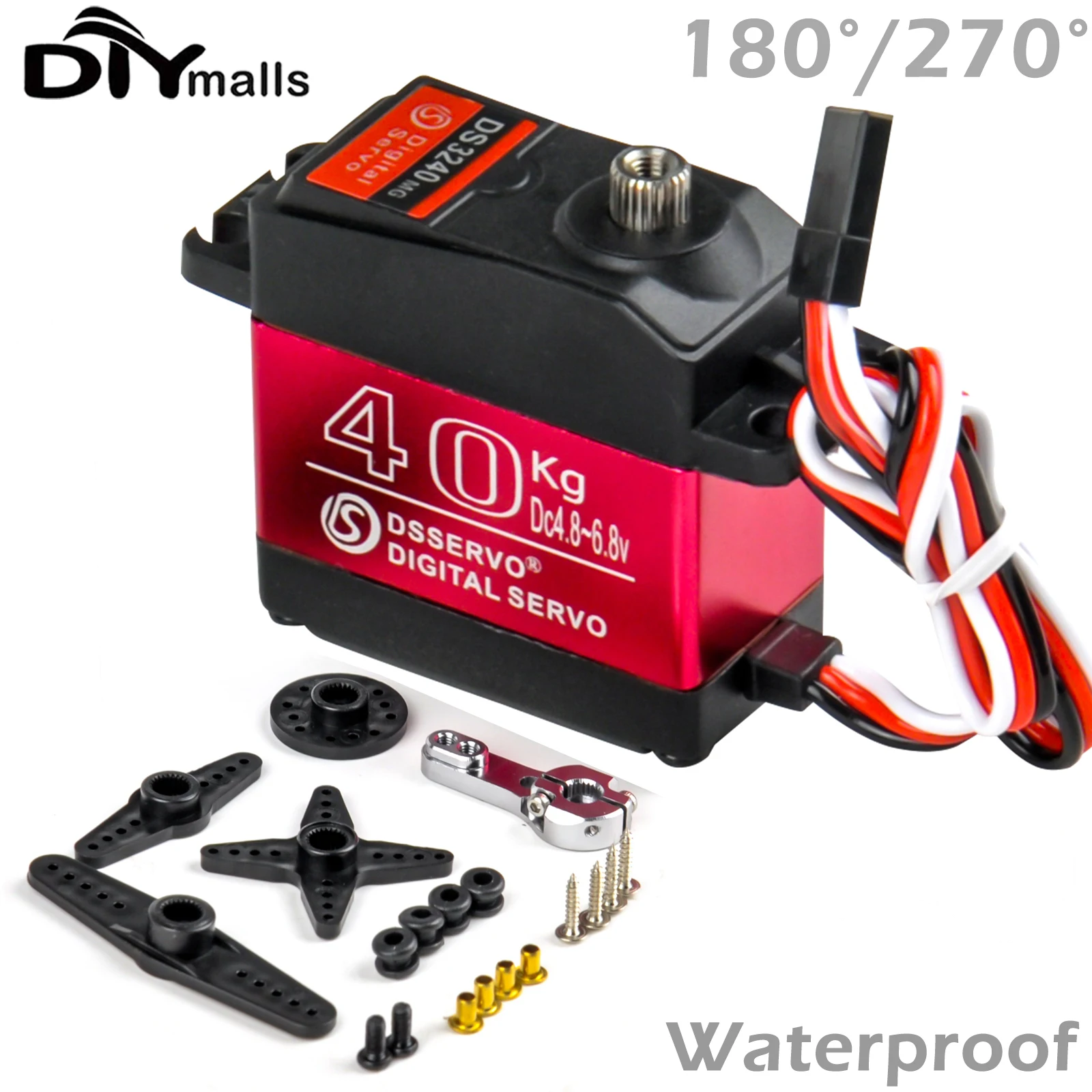 Водонепроницаемый Цифровой Сервопривод D Pangervo DS3240