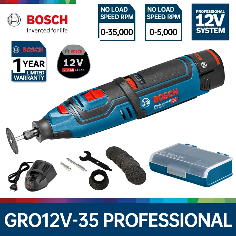 Bosch gro 12v. Гравер Bosch Gro 12v-35. Патрон бош Gro 12v-35 профессионал купить.