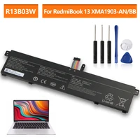 replacement laptop battery for xiaomi redmibook 13 xma1903 bb xma1903 an r13b03w rechargeable battery 5200mah