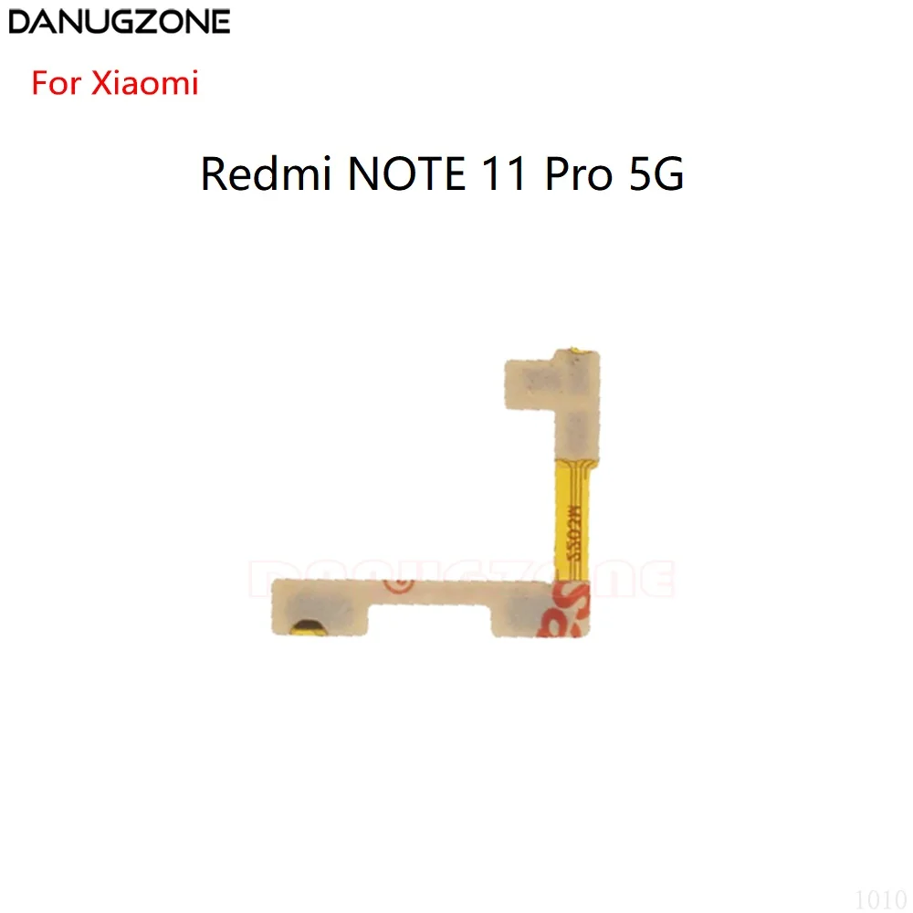 Volume Button Switch Mute On / Off Flex Cable For Xiaomi Redmi NOTE 11 Pro 5G