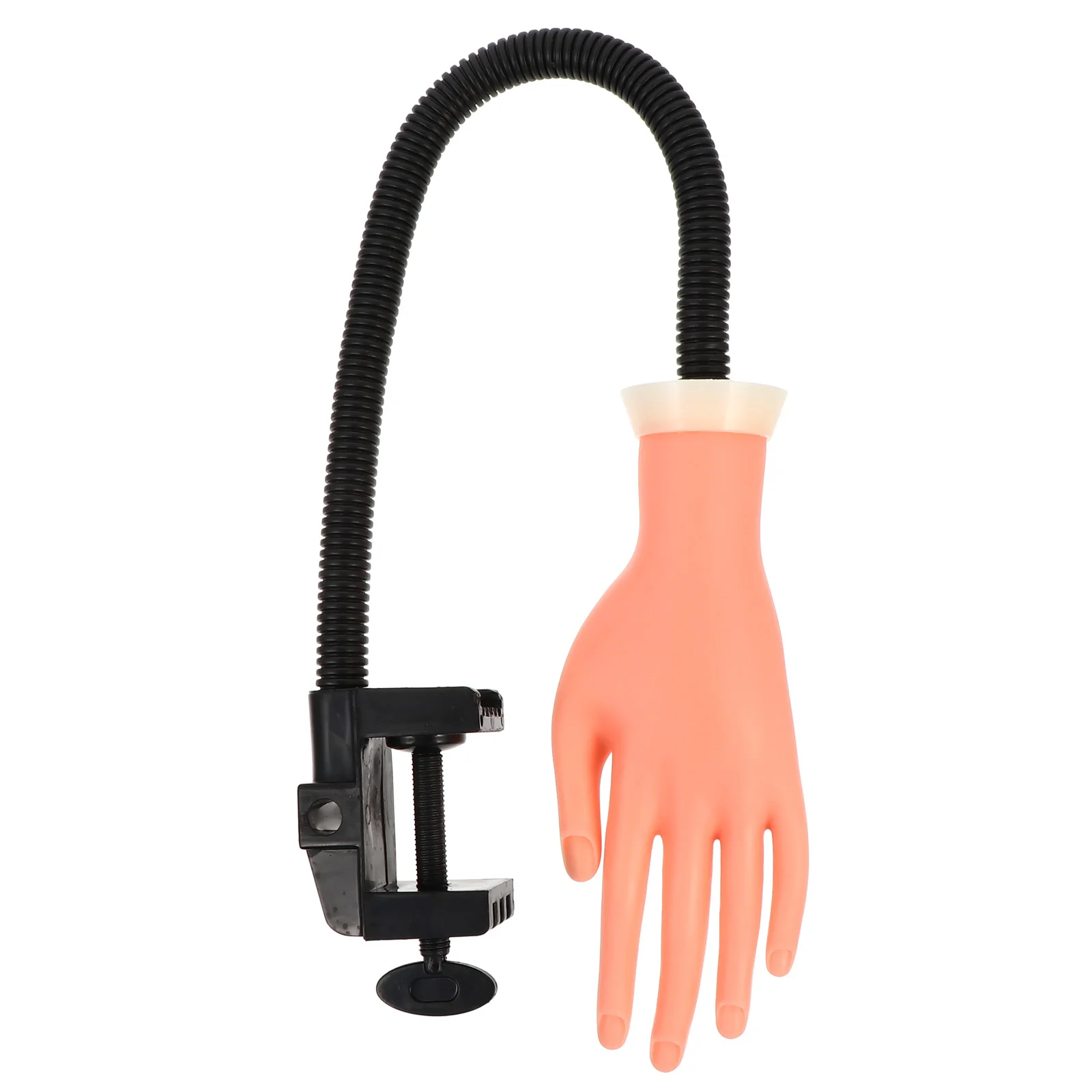 

Manicure Practice Hand Fake Nails Movable DIY Model Prosthetic Plastic False