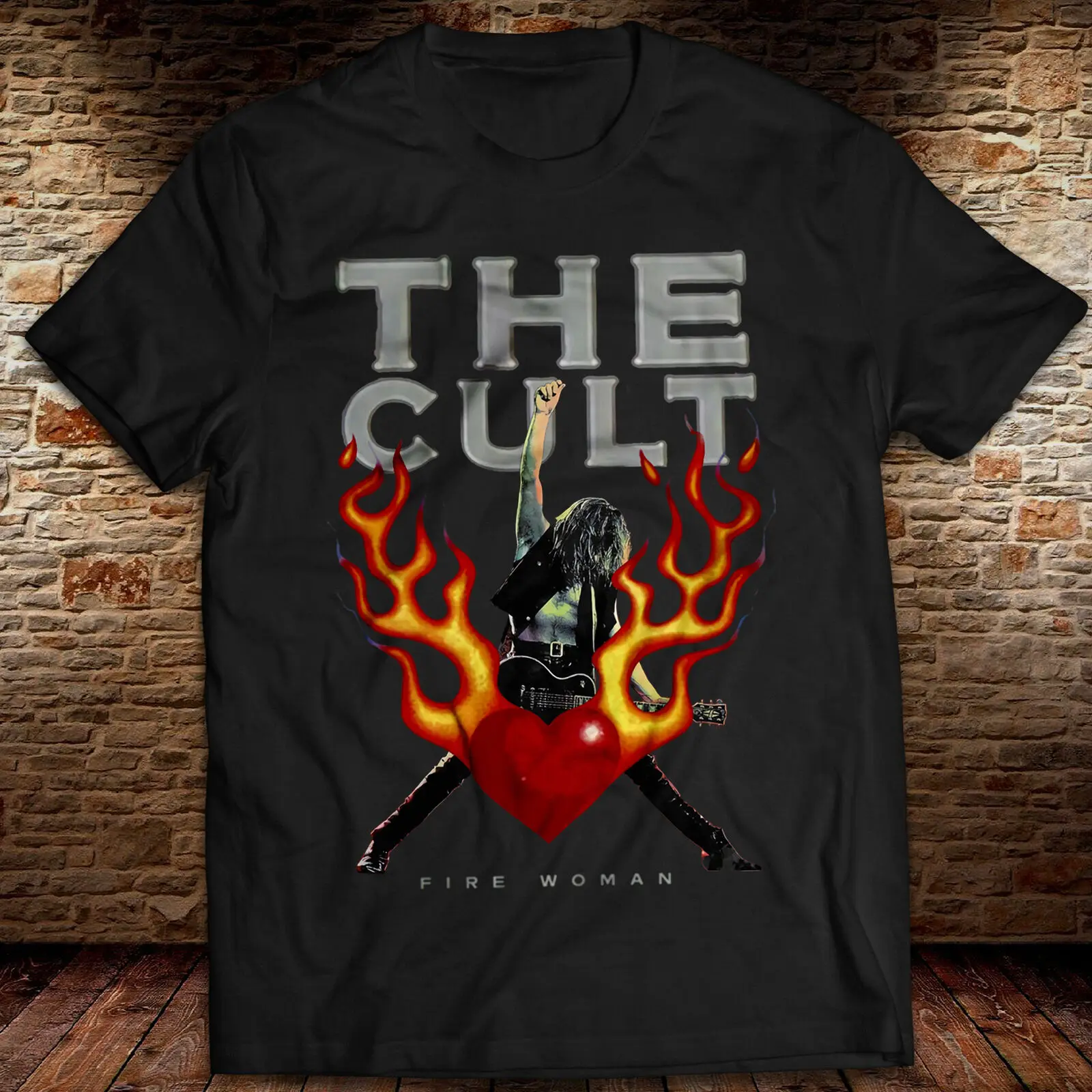 Винтажная футболка с альбомом Fire Woman Ian Astbury The Cult Rock Футболка Dreamtime