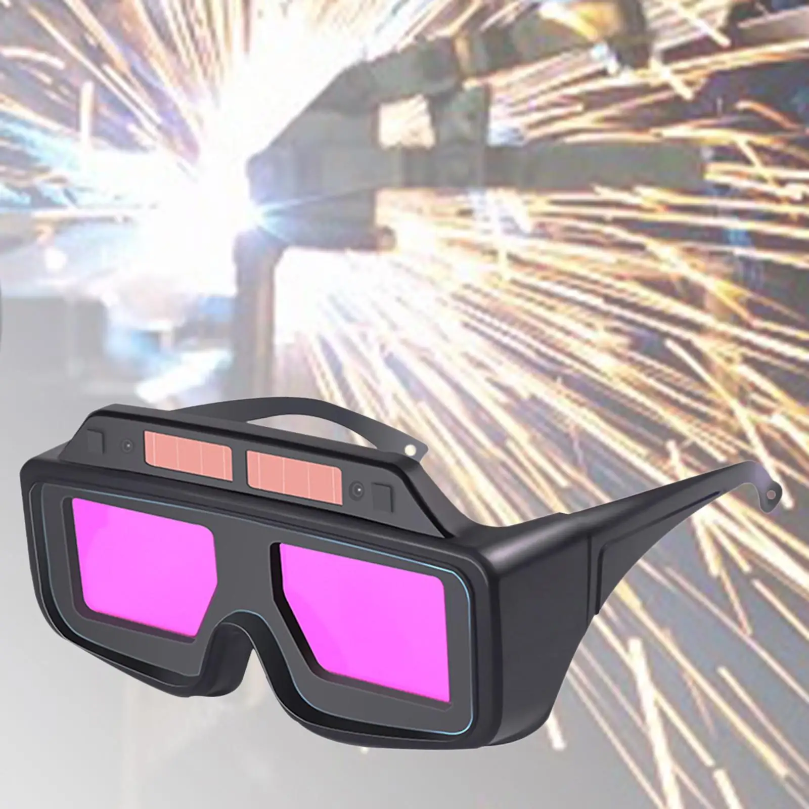 

Safety Welding Glasses High Work Efficiency Solar Charging gas Welding
