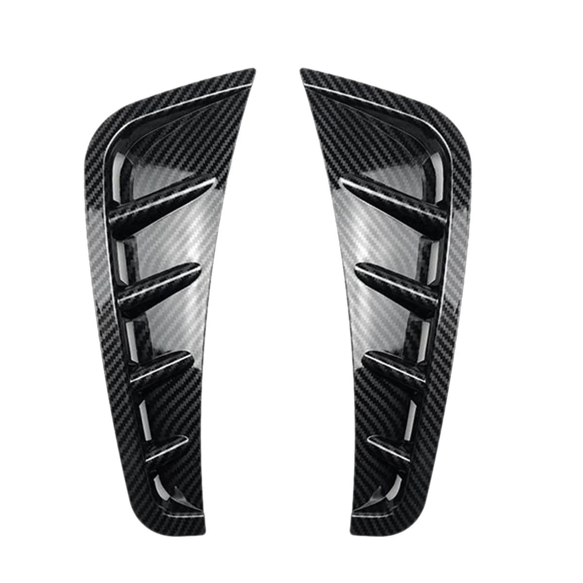 Передний бампер автомобиля боковой спойлер сплиттер крышка для Mercedes Benz C Class W205