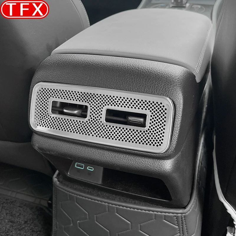 Фото Для BYD Seal 05 DMI 2024 2025 Стайлинг автомобиля, дверной звуковой сигнал, декоративная крышка, внутренняя нашивка, модификация аудиозащиты, аксессуары №5
