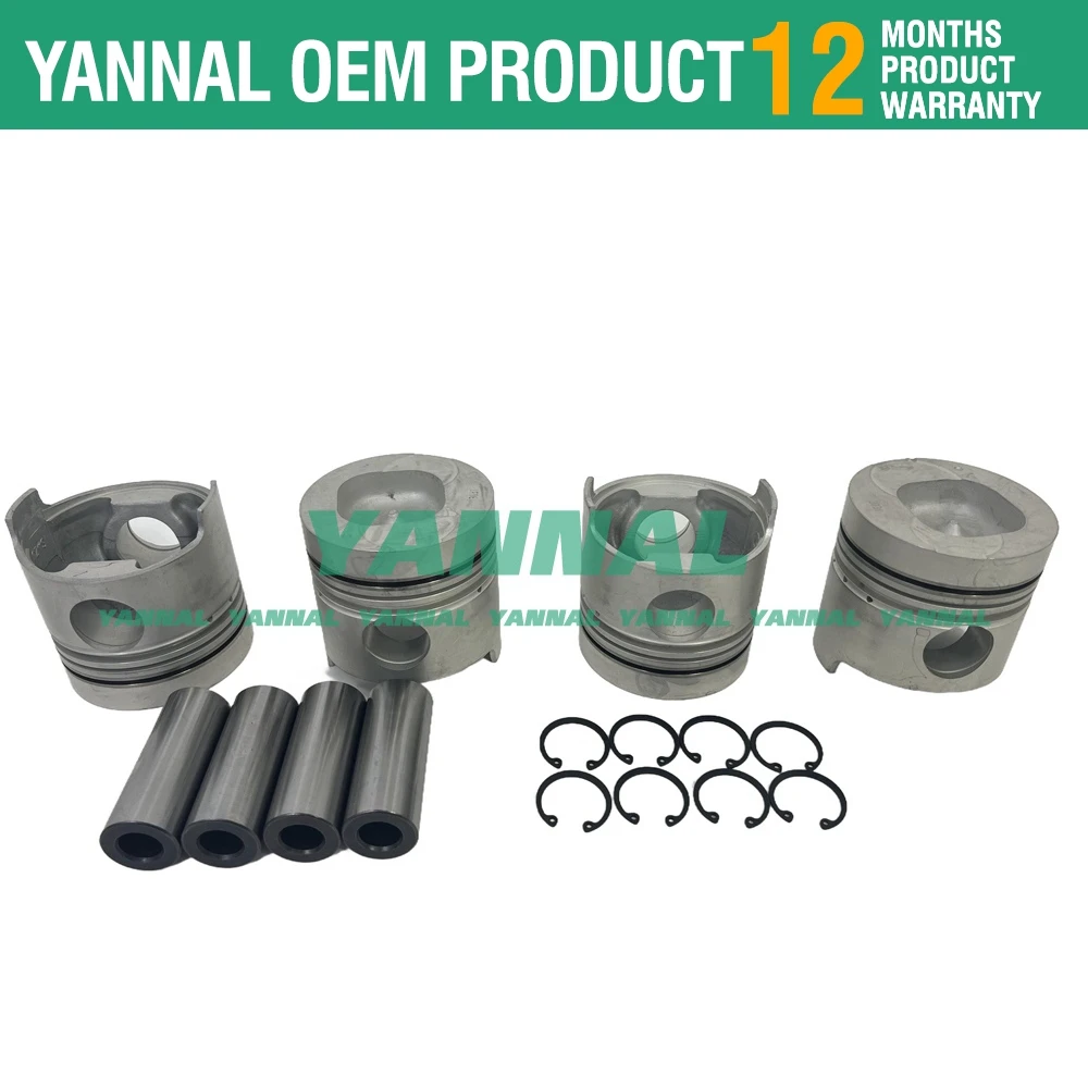 Комплект для восстановления 4BD1 4BD1T двигателя Isuzu Sumitomo SH100 SH120 Ремонт экскаватора