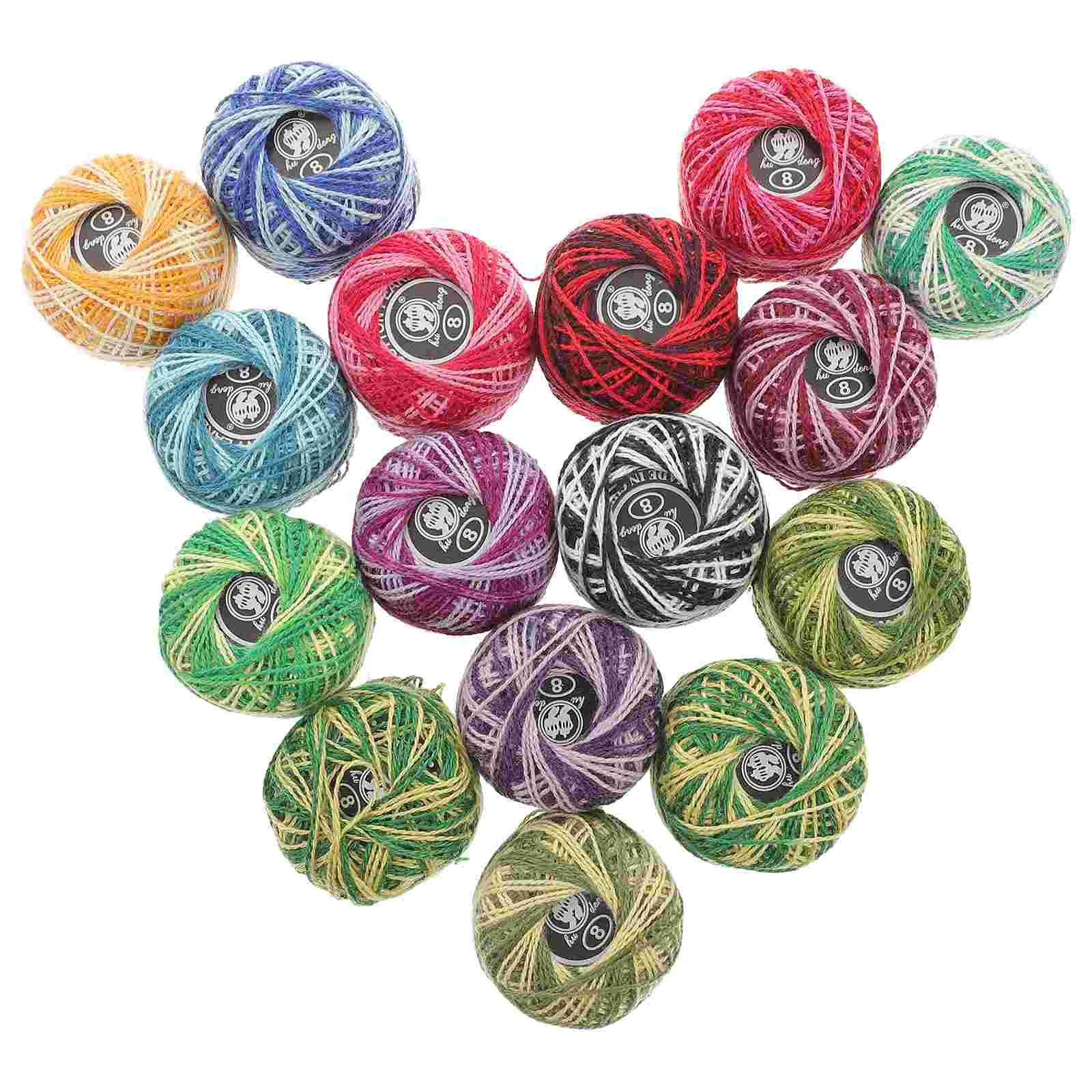 Thread Set Cross Stitch Embroidery Wool Cotton Line Craft Su