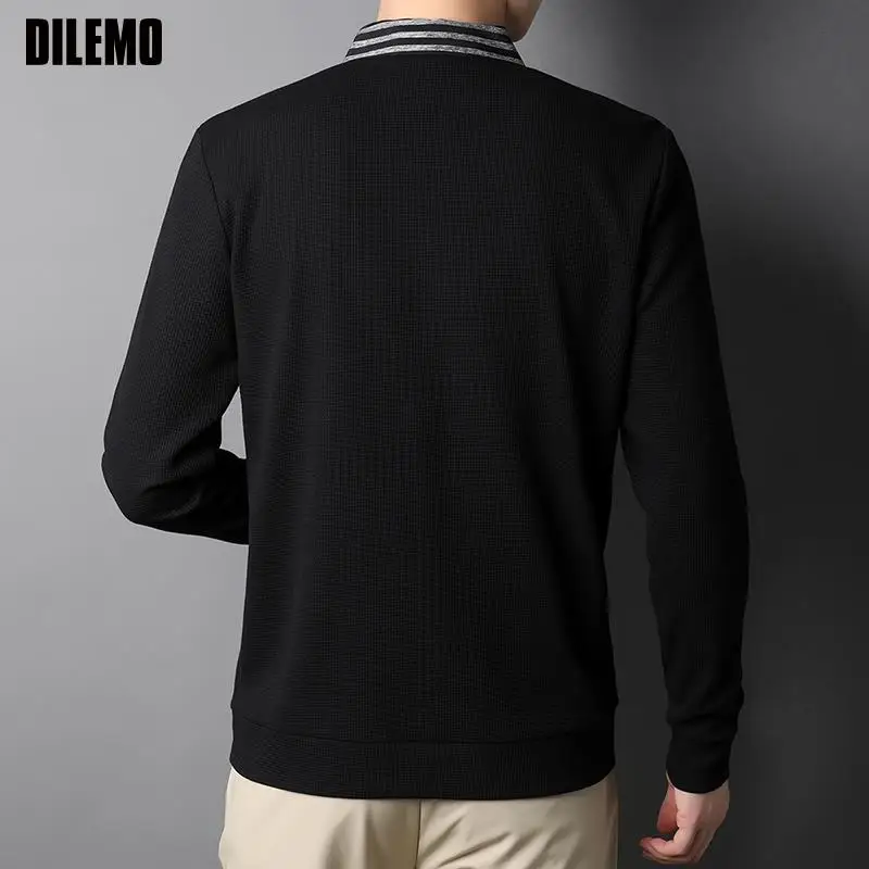 Высококачественный новый брендовый Дизайнерский Модный трикотажный кардиган с