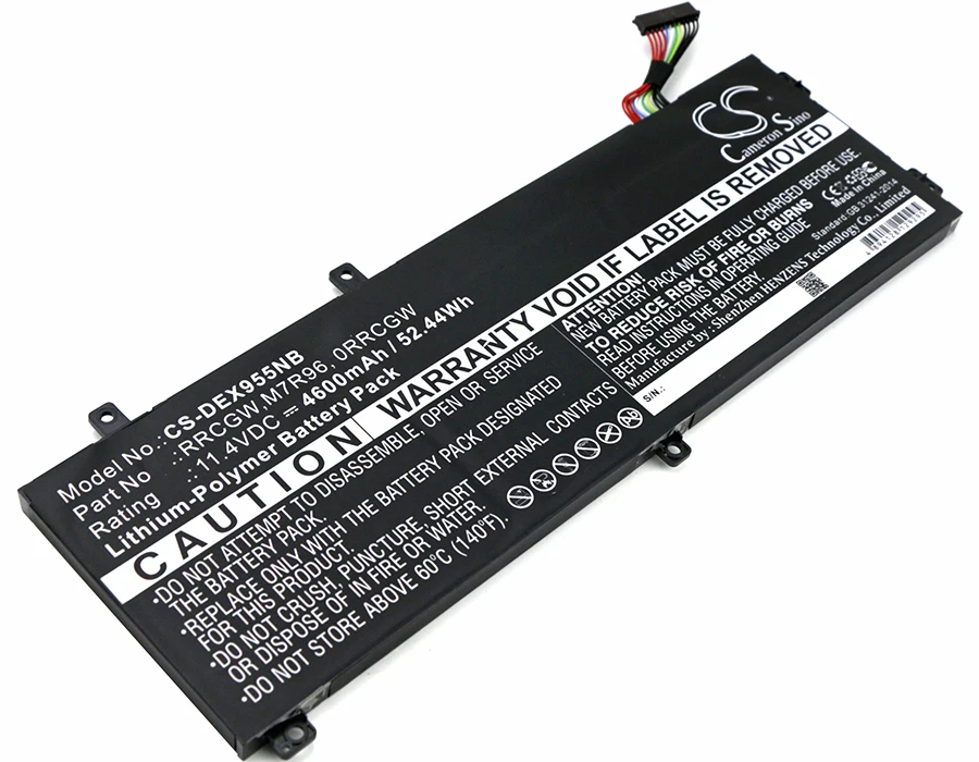 

CS 4600mAh/52.44Wh battery for DELL P56F002,P83F,P83F001,Precision 15 5510,Precision 15 5540,Precision 15-5520,RRCGW