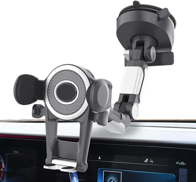 

Car Phone Holder Smartphone GPS Support 360 Rotation Mount For Car Dashboard & Windshield Suction Cup For 4.7-6.8 Inch Phones