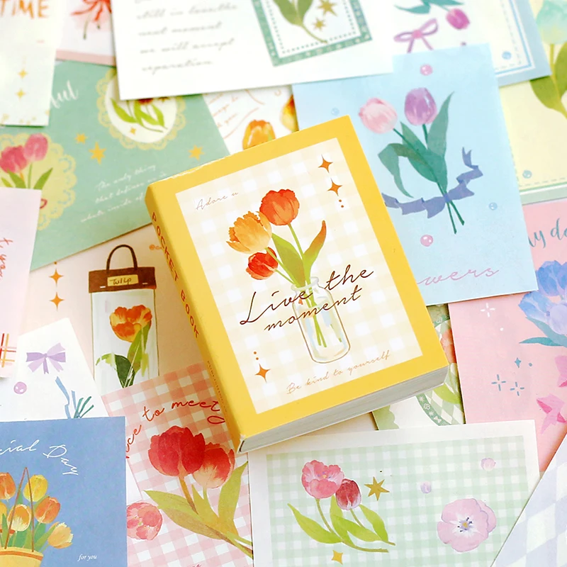 Многофункциональная мини-книга из нежелательной бумаги журнал планировщик