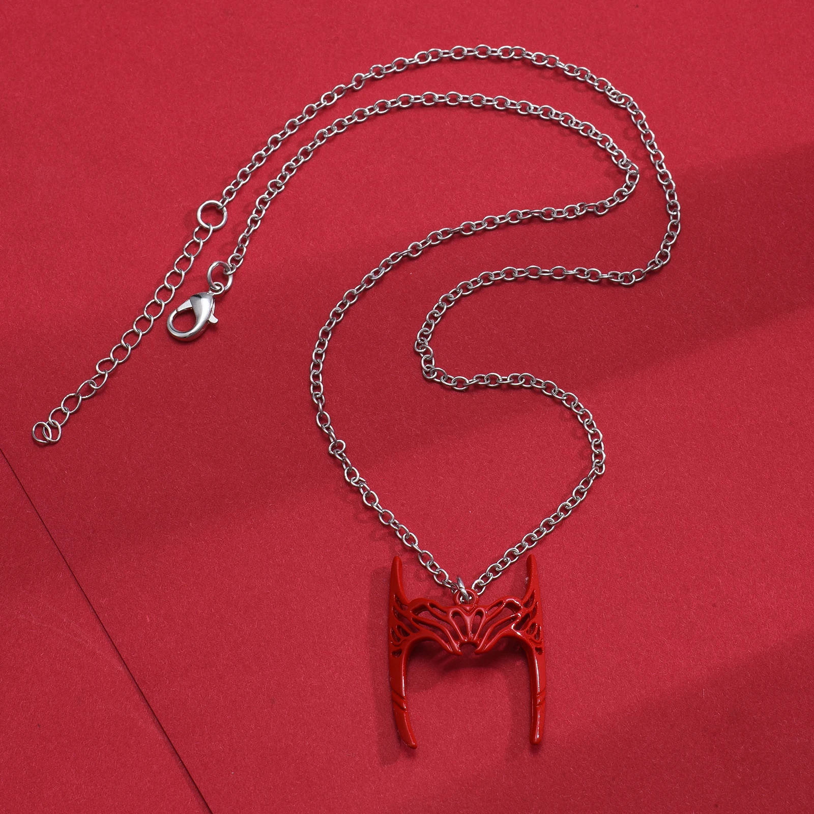 Ожерелье Wanda с красной ведьмой брелок героями фильма Доктор модные украшения для