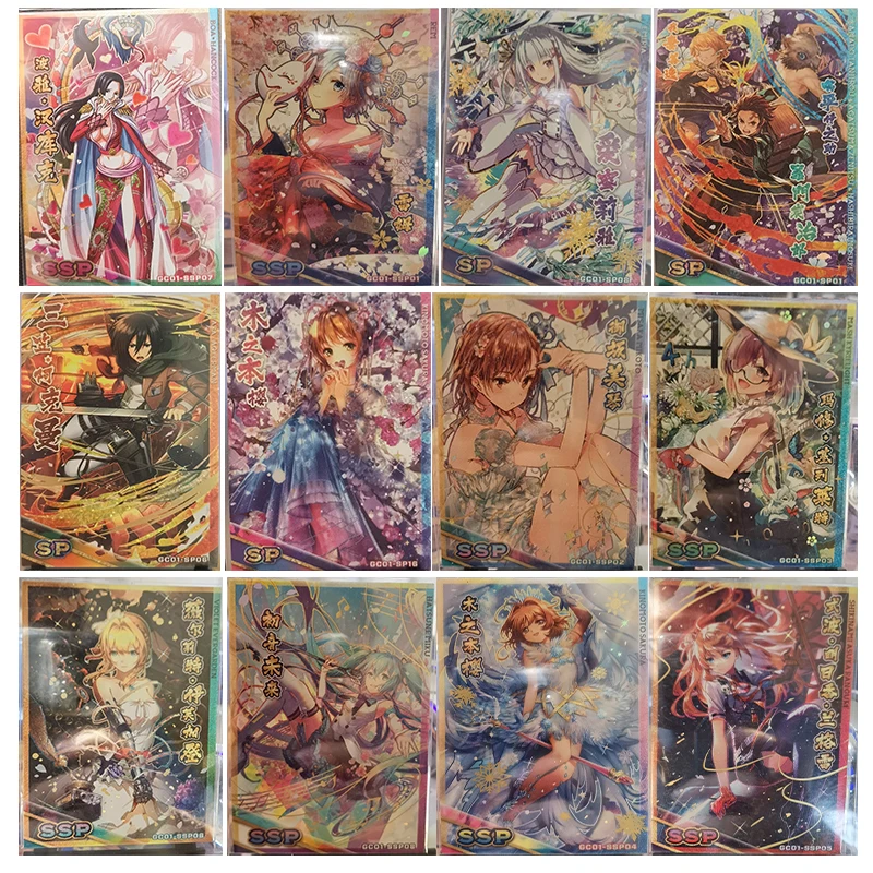 

Редкая история богини из аниме Sp Ssp Flash Card Hancock Rem Miku Misaka Mikoto коллекция солитер
