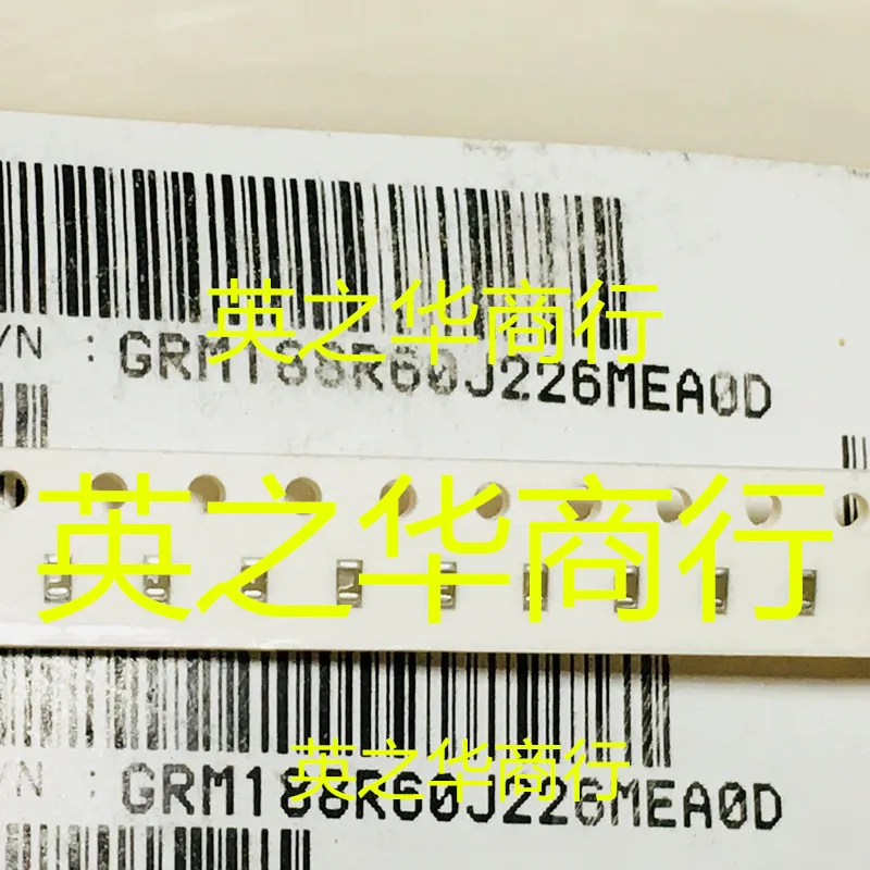 

50pcs orginal new GRM188R60J226MEA0D SMD Capacitor 0603 22UF 6.3V X5R 20%