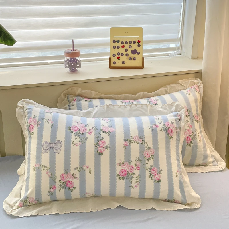 

Наволочки Bonenjoy, цветочный принт, полиэстер, 2 шт.