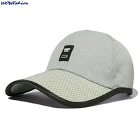 new riding fishing visors cap breathable mesh summer hat tennis golf caps women men streetwear uv protection outdoor sport hat