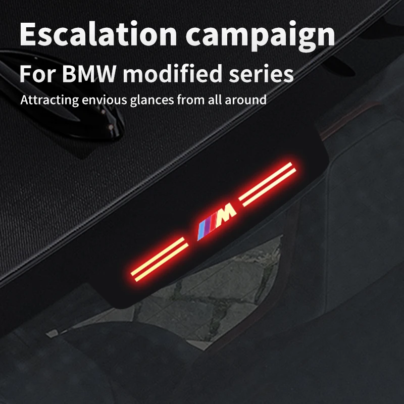 M Performance Эмблема автомобиля Высокий стоп-сигнал Наклейка Декор Для BMW 3 4 5 6 7 серии