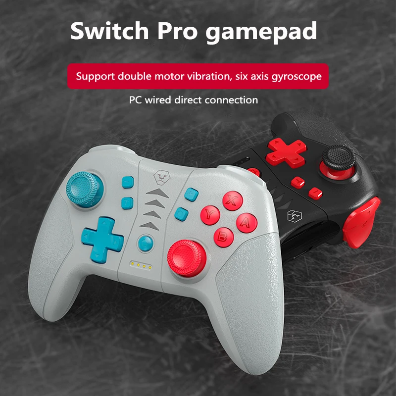 

600mAh Full Function Bluetooth Controller With NFC Gamepad Wireless Gamepad For Switch NS Pro/Lite Vibration 6-axis