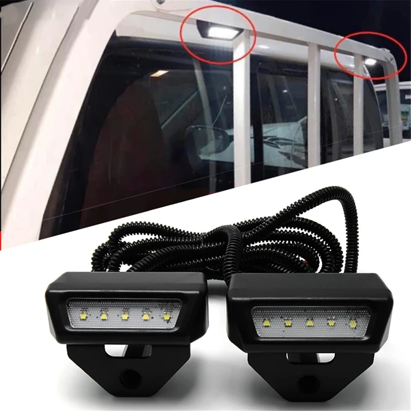 

Car LED Roof Work Light Trunk Lamp For Toyota Land Cruiser Pick Up Hilux LC70 LC71 LC76 LC77 LC79 Accessories