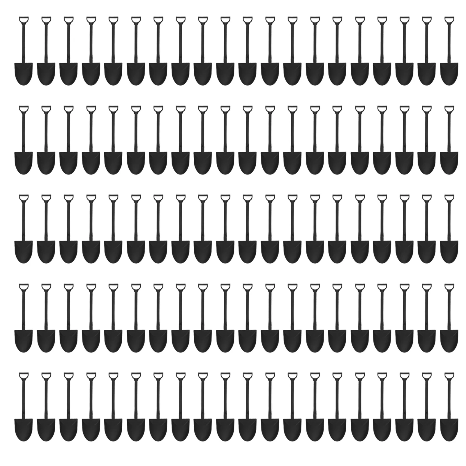 

100pcs Plastics Spoon Shovels, Small 472inch Dessert Shovels Spoon, Disposables Pudding Yogurt Spoons for, Pudding, Yogurt,