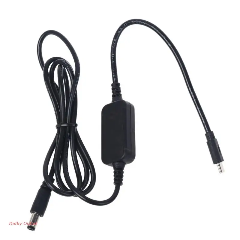 

LED Light CCTV Camera 5.5x2.5mm Accessories Type-C 5V to 12V 8W Adapter