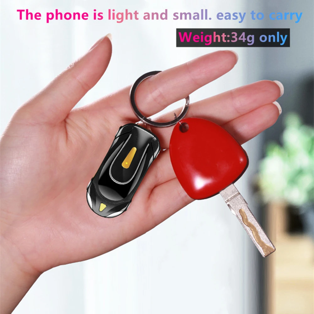 SERVO маленькая флип-карта в форме автомобиля разблокированная Bluetooth циферблат