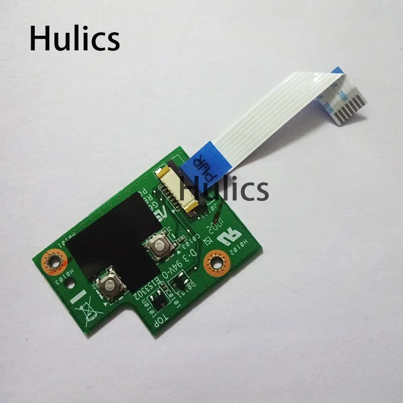 Hulics используется для Asus G51J G51V G51VX G60V G60VX G60J G60JX серии плата кнопки питания с кабелем