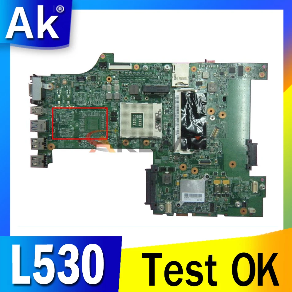 

Материнская плата для ноутбука LENOVO Thinkpad L530, материнская плата 04Y2022 11270-4 SLJ8E DDR3