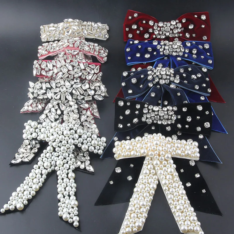 

New Fashion Luxury Pearl Butterfly Knot Baroque HairpinsFor Women Luxury Party Girl Accessor 954